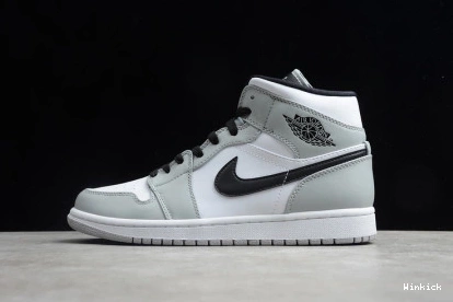 1 GREY SMOKE 554724-092 AIR LIGHT JORDAN MID 1210